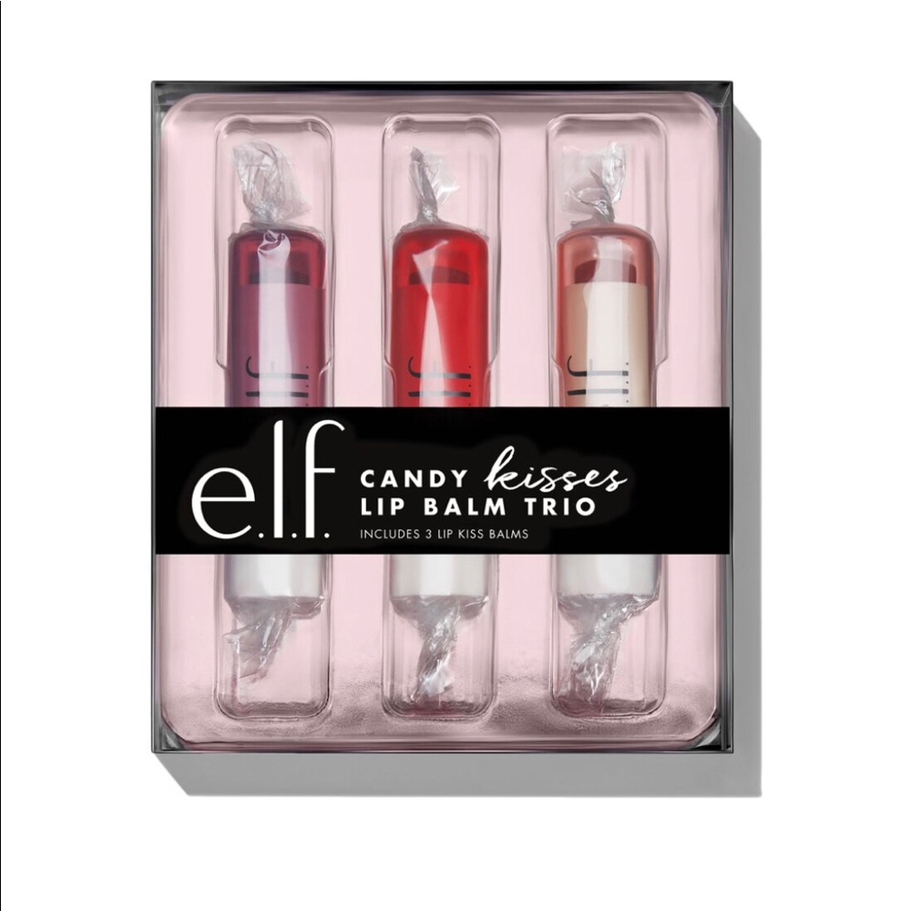 Brand new! Unopened! Set of three lip kiss balms!